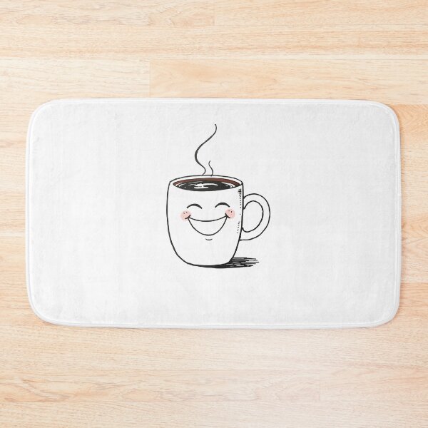 Item preview, cup of coffe with big smile  designed and sold by sellerart95.