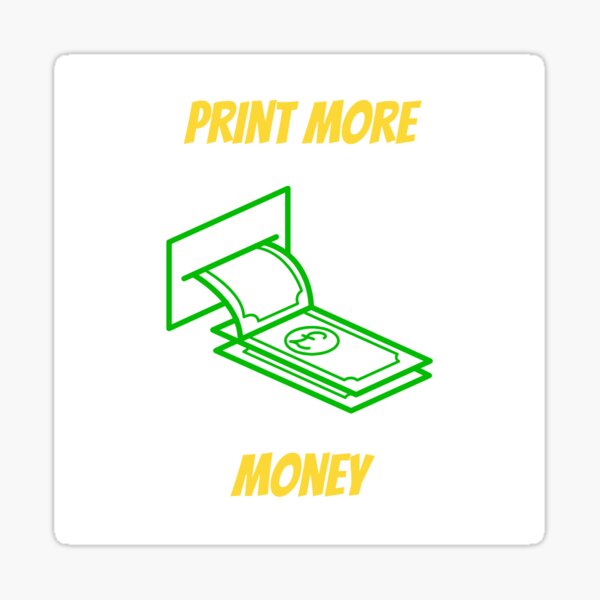 Item preview, design print more money in english designed and sold by valenti-na.