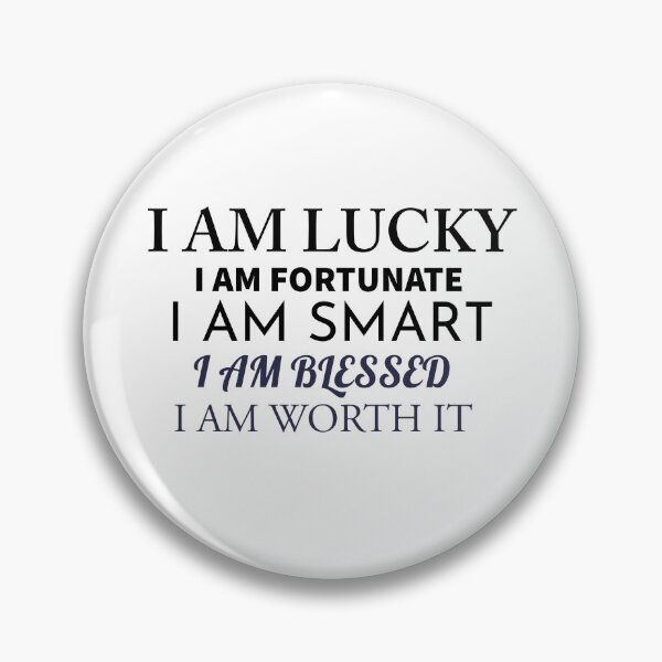 Item preview, I AM LUCKY designed and sold by Lili-Artist7.