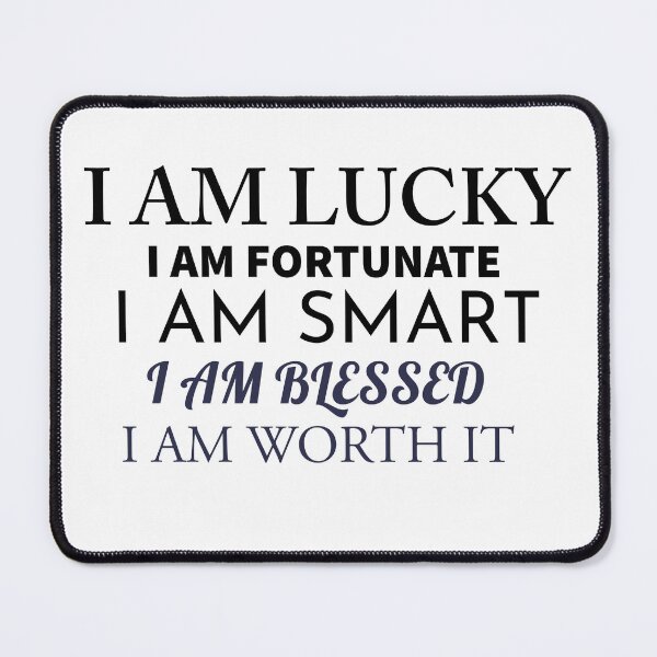 Item preview, I AM LUCKY designed and sold by Lili-Artist7.