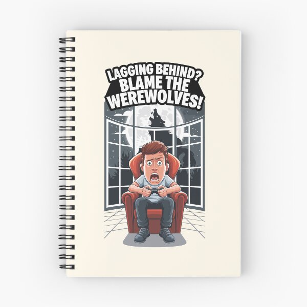 Item preview,  Lagging Behind? Blame the Werewolves Design designed and sold by MolonasDesigns.