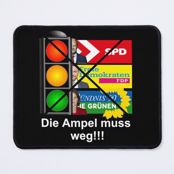 Item preview, The traffic light must go!!! designed and sold by Oberlaender.