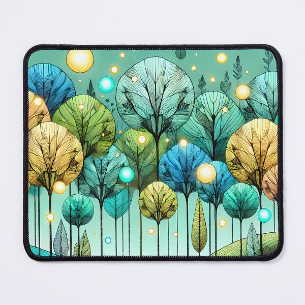 Item preview, Turquoise Forest designed and sold by Crimson-Spell.