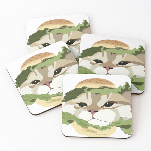 Item preview, Cat in hamburger designed and sold by Vasco-Silva.