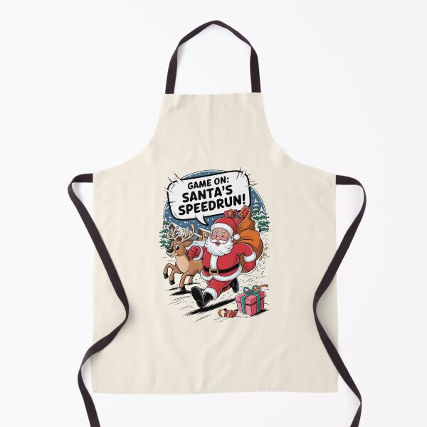 Item preview, Game On: Santa’s Speedrun Design designed and sold by MolonasDesigns.