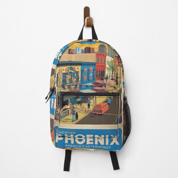 Item preview, Phoenix Vintage Travel Poster designed and sold by TravelerRat.