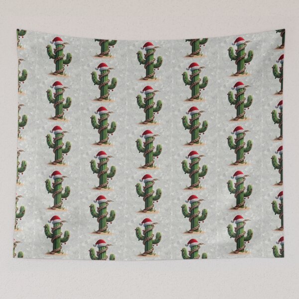 Item preview, Christmas Saguaro With Snake designed and sold by CarolM.