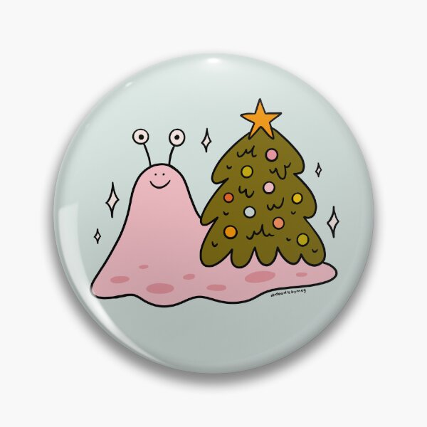 Item preview, Christmas Tree Snail designed and sold by doodlebymeg.