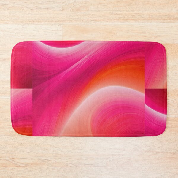 Item preview, Hot Pink to Orange Shower Curtain designed and sold by MyDesigneStore.