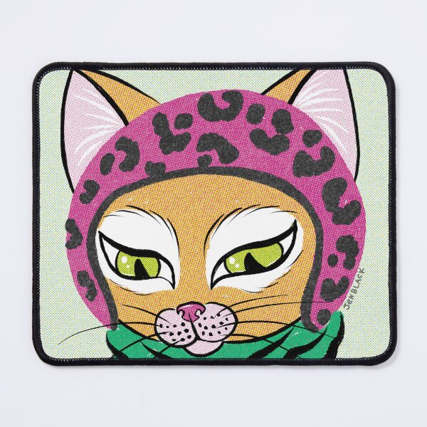Item preview, Cool Kitties Wear Helmets designed and sold by MadeByJenBlack.