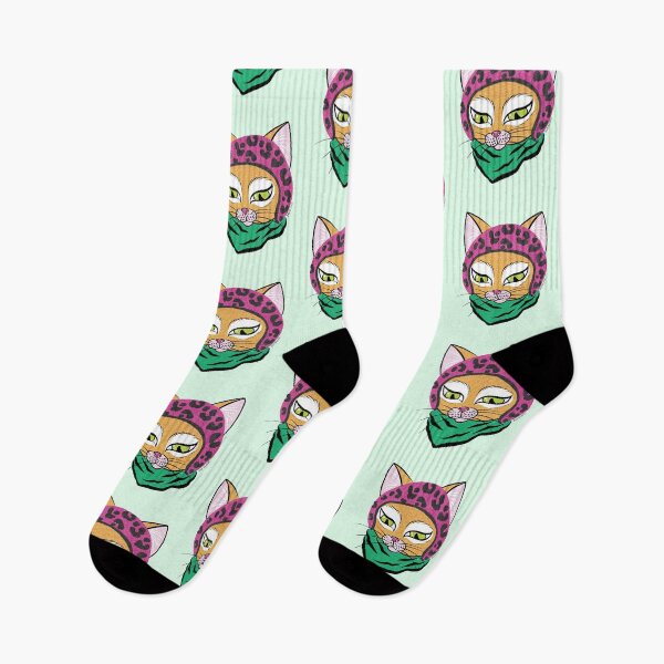 Item preview, Cool Kitties Wear Helmets designed and sold by MadeByJenBlack.