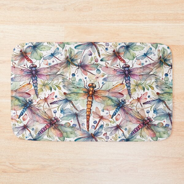 Item preview, Vibrant Color Dragonfly Pattern designed and sold by gjsart.
