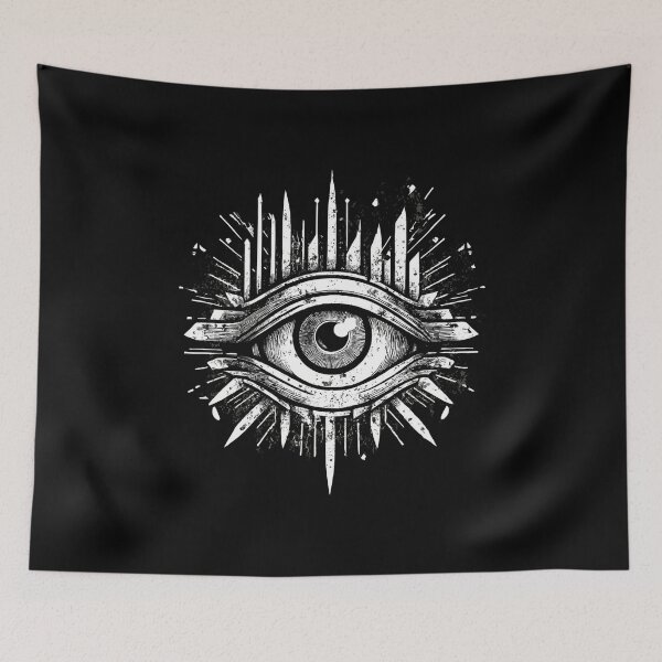 Item preview, illuminati eye designed and sold by Boxing Kangaroo Retail Company.