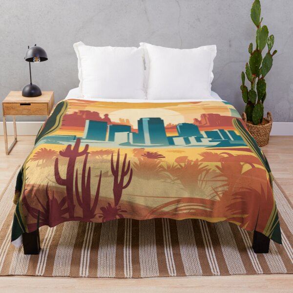 Item preview, Phoenix Vintage Travel Poster designed and sold by TravelerRat.
