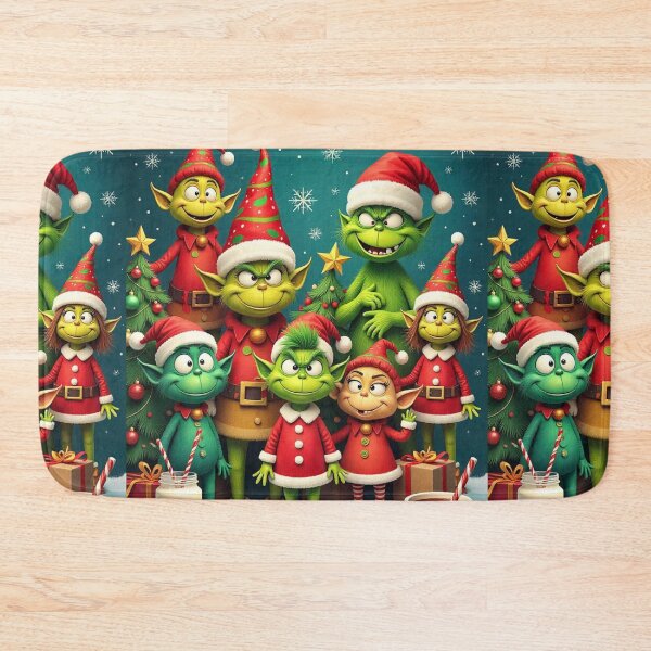 Item preview, CUTE ELF GREEN MEN CHRISTMAS HOLIDAY ART #1 designed and sold by Arts4U.