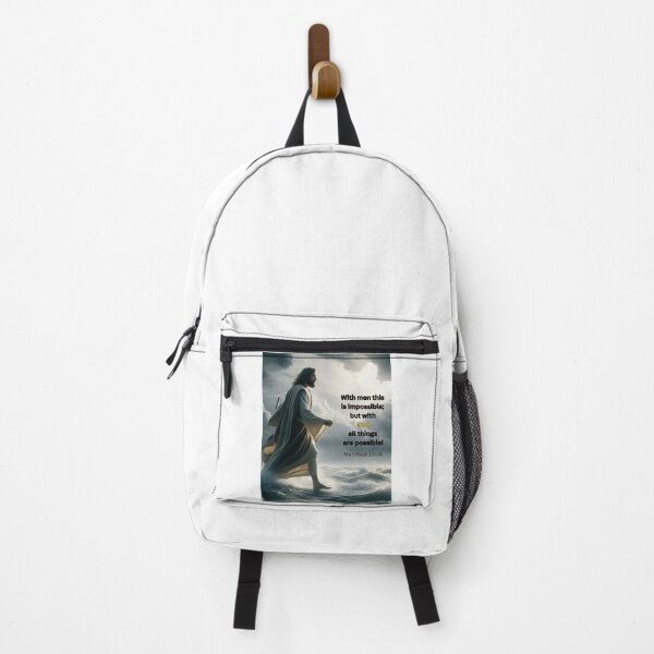 Item preview, With God All Things Are Possible designed and sold by Woven-in-Jesus.