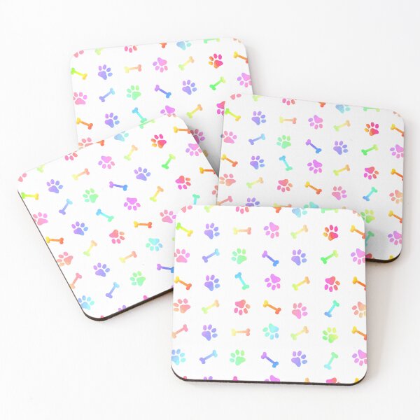 Item preview, Dog Paw Prints Pattern designed and sold by Sartoris Art.
