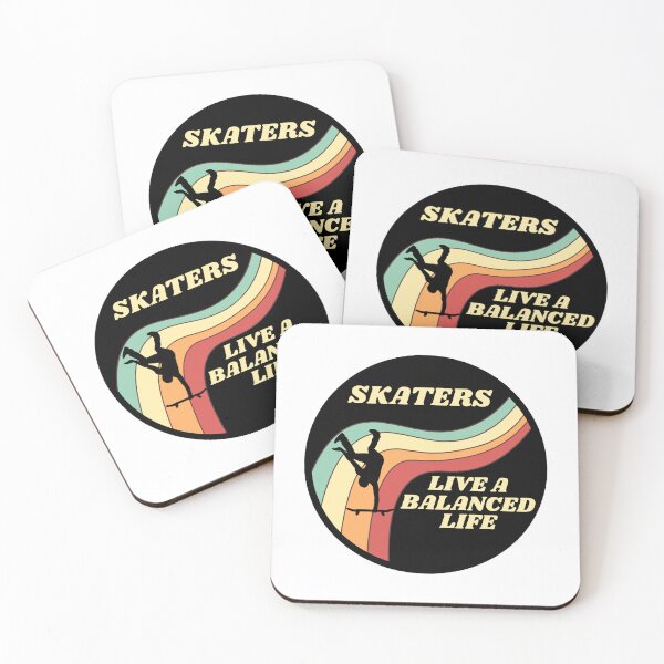 Item preview, Skaters live a balanced life designed and sold by BritishDelights.