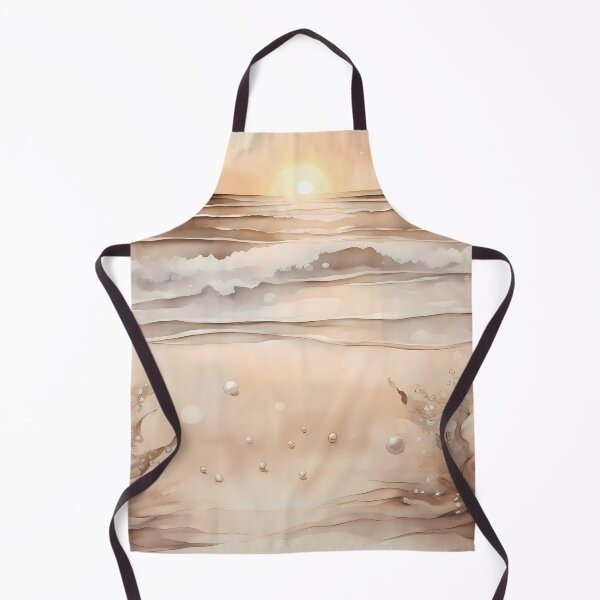 Item preview, Sepia Ocean Beach Flowers designed and sold by CalmnessbyChoice.