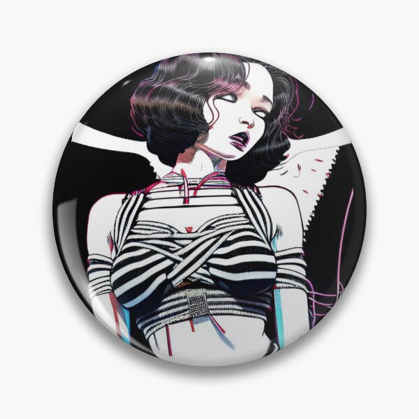 Item preview, Hot Zombie Stepsister Black and White   designed and sold by KnottyToons.