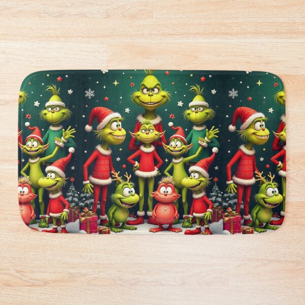 Item preview, CUTE GREEN MEN ELF CHRISTMAS HOLIDAY ART #2 designed and sold by Arts4U.