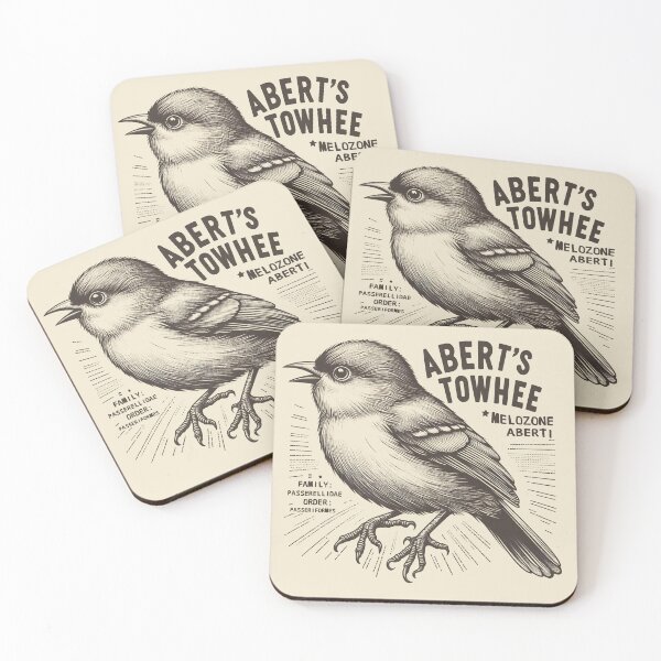 Item preview, Abert's Towhee designed and sold by theAVIARY7.