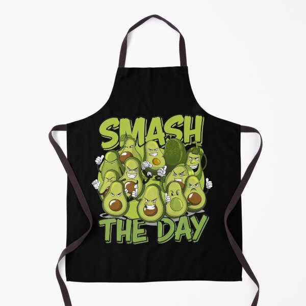 Item preview, Smash the Day Motivational Avocado Squad Design designed and sold by Pastel-Pulse.