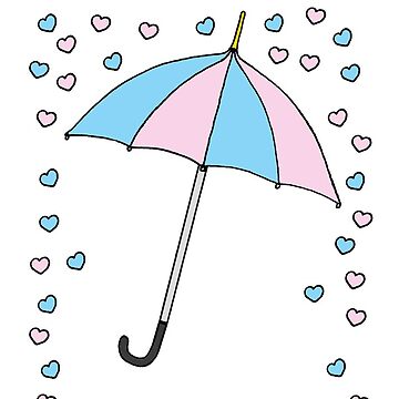 Confetti Umbrella Gender Reveal 