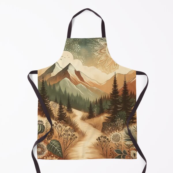 Item preview, Boho Mountain Path designed and sold by BreezyDawnDesigns.
