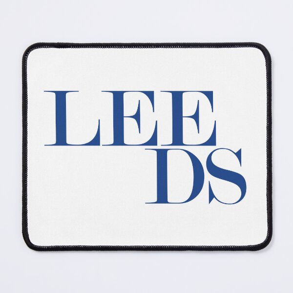Item preview, Leeds UK City Typography Minimalist Patriotic Travel Souvenir designed and sold by kakarikihill.