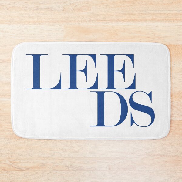 Item preview, Leeds UK City Typography Minimalist Patriotic Travel Souvenir designed and sold by kakarikihill.