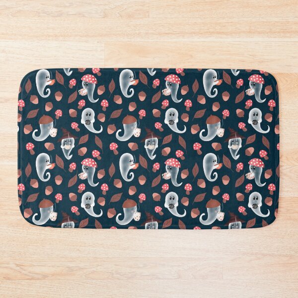 Item preview, Ghost Tea Party in Navy Blue designed and sold by AnnikaisDrawing.