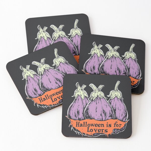 Item preview, Halloween is for eggplants designed and sold by PrairieModular.