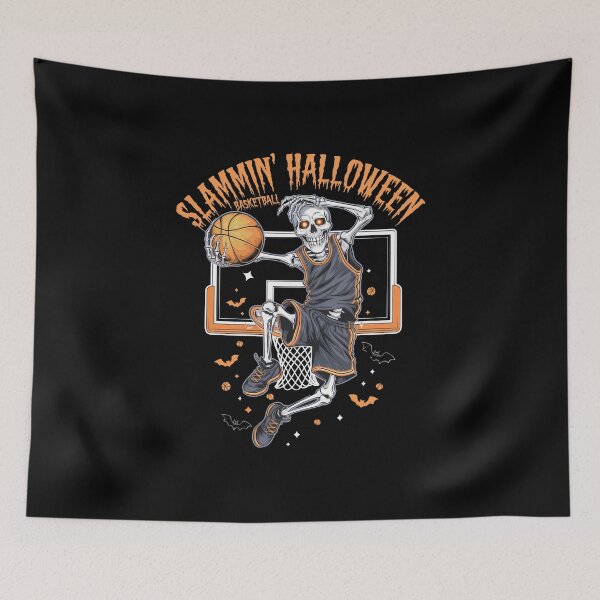 Item preview, Basketball Skeleton Halloween Men Boys Basketball Halloween designed and sold by PosiMCreations.