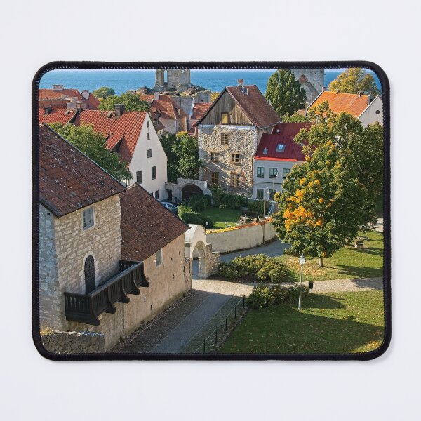 Item preview, Autumn Townscape Visby Sweden designed and sold by Martyn R Arnold Fine Art Nature & Landscape Photography.