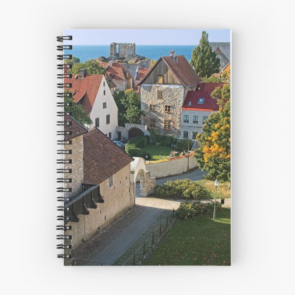 Item preview, Autumn Townscape Visby Sweden designed and sold by Martyn R Arnold Fine Art Nature & Landscape Photography.