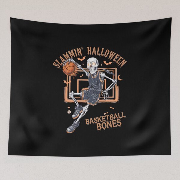 Item preview, Basketball Skeleton Halloween Men Boys Basketball Halloween designed and sold by PosiMCreations.