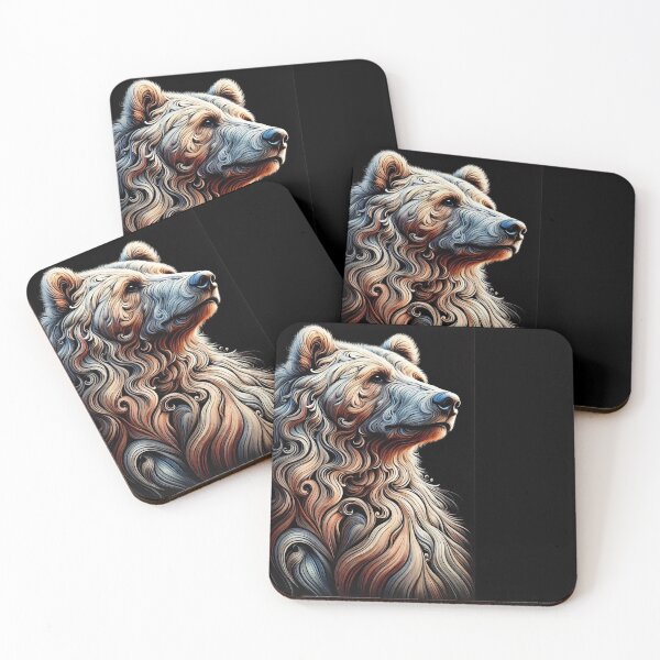 Item preview, Kodiak Bear Captured in Majestic Silence designed and sold by LegademaArt.