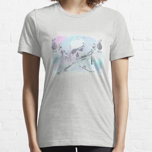 Gewaschene Jolly Roger Essential T-Shirt