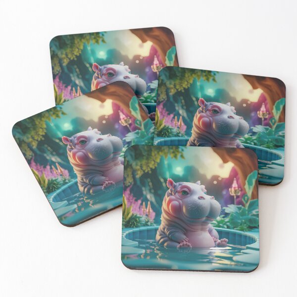 Item preview, Baby Hippo - Moo Deng designed and sold by Shiwwa.