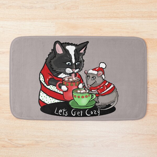 Item preview, Let’s Get Cozy Cat & Mouse designed and sold by BRobinson.
