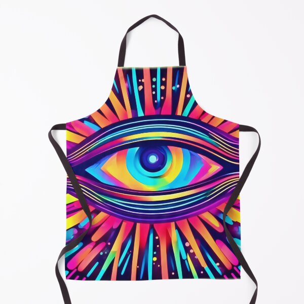 Item preview, Neon Eye of the Cosmos designed and sold by Health And Fitness Posts e-Store.