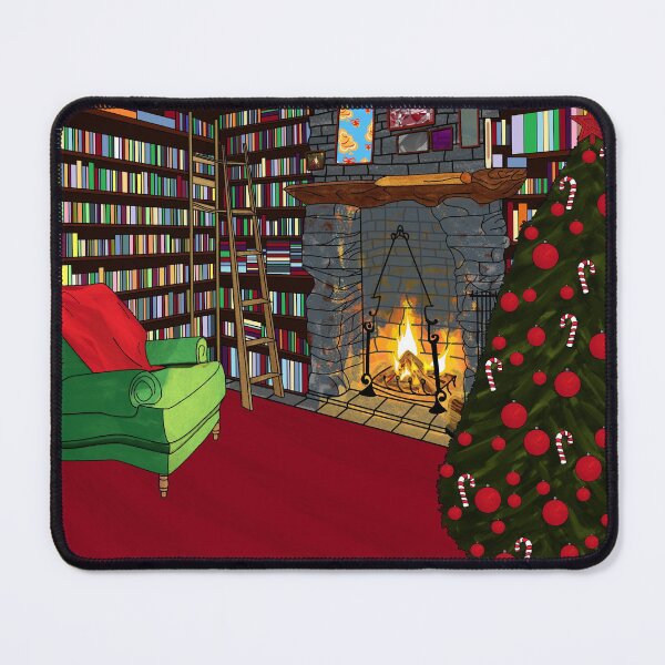 Item preview, Cozy Holidays Home Library designed and sold by Jessie Williams.