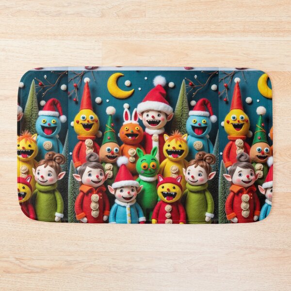 Item preview, CRAFT DIY CUTE CHRISTMAS SCENE FELTED DOLLS TOYS ART #5 designed and sold by Arts4U.