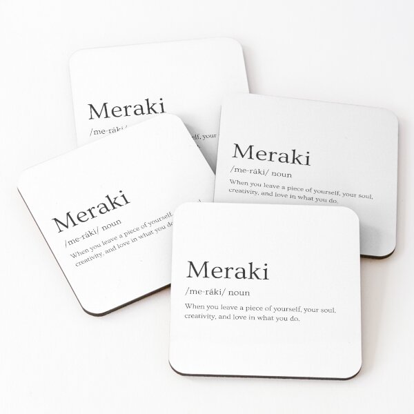 Item preview, Meraki - Soulful Dedication in Art and Creativity designed and sold by beautywithdemy.