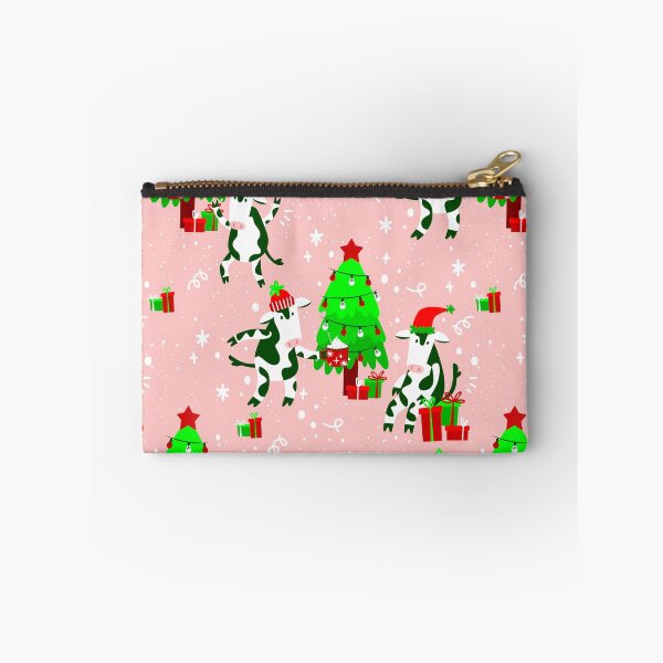 Item preview, pink ugly christmas tree cow  designed and sold by Gossip Rag.