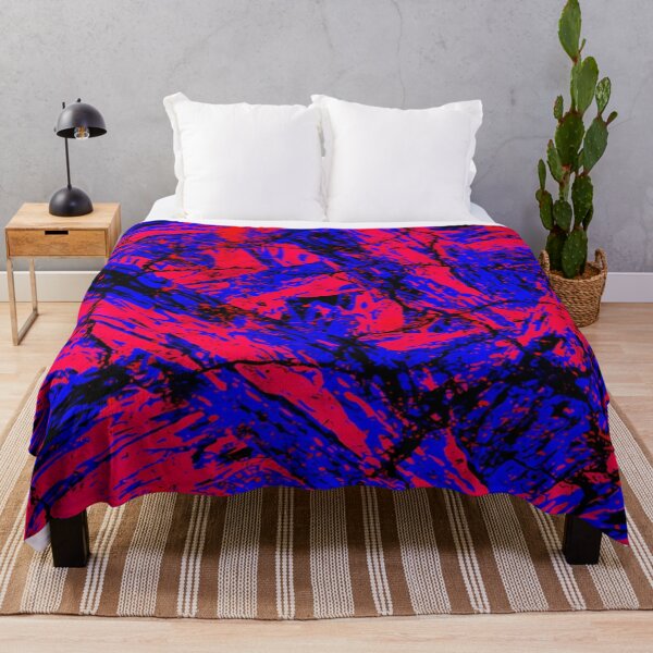 Item preview, Amazing Lively Blue and Red Fancy Abstract Artwork designed and sold by DreamsArtwear.