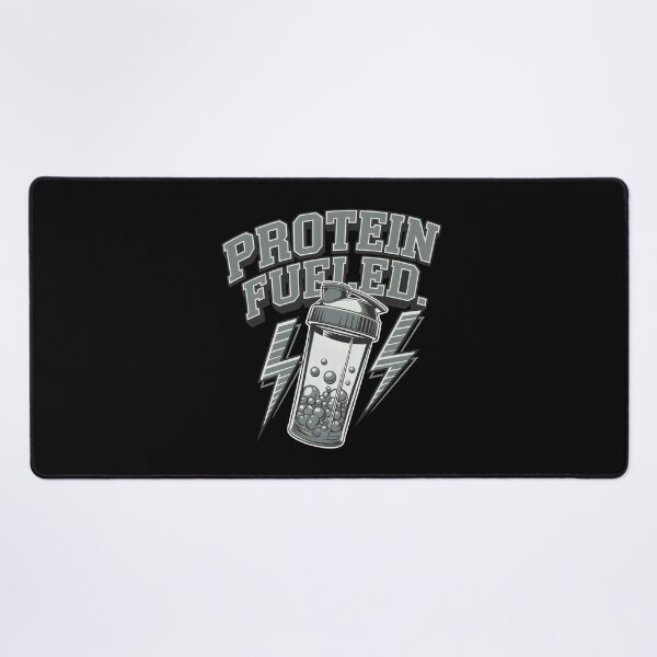 Item preview, Protein Fueled Gym Shaker Fitness Design designed and sold by Pastel-Pulse.