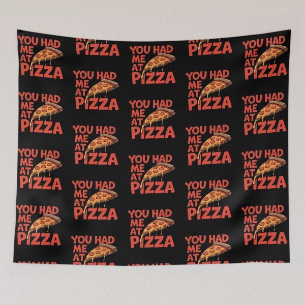 Item preview, You Had Me at Pizza Funny Food Lover Design designed and sold by Pastel-Pulse.