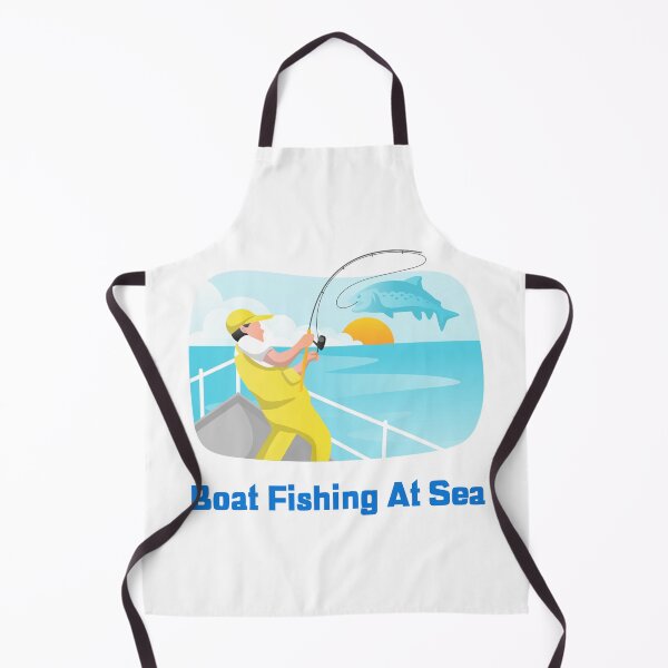 Item preview, Boat Fishing At Sea T-Shirt designed and sold by PurifiedART.